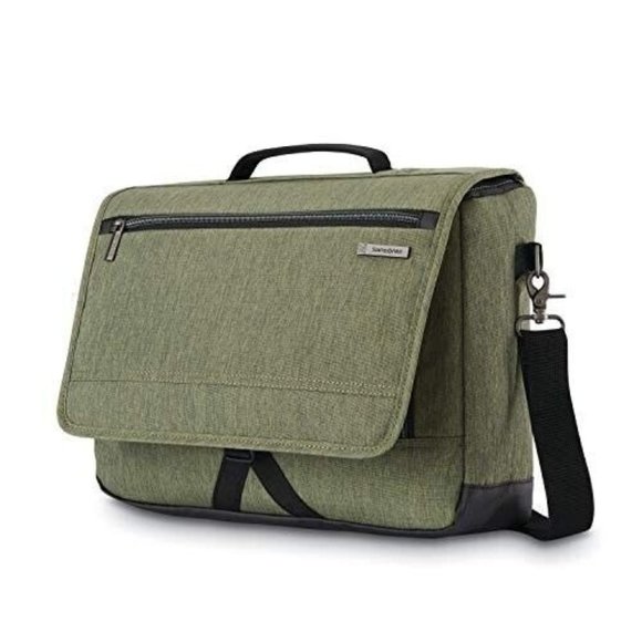 Samsonite Handbags - SOLD NWOT Samsonite Modern Utility Messenger Bag Laptop Green